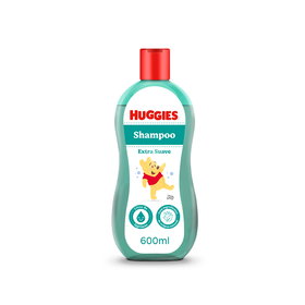 Shampoo Huggies Extra Suave Hipoalergênico 600 ml